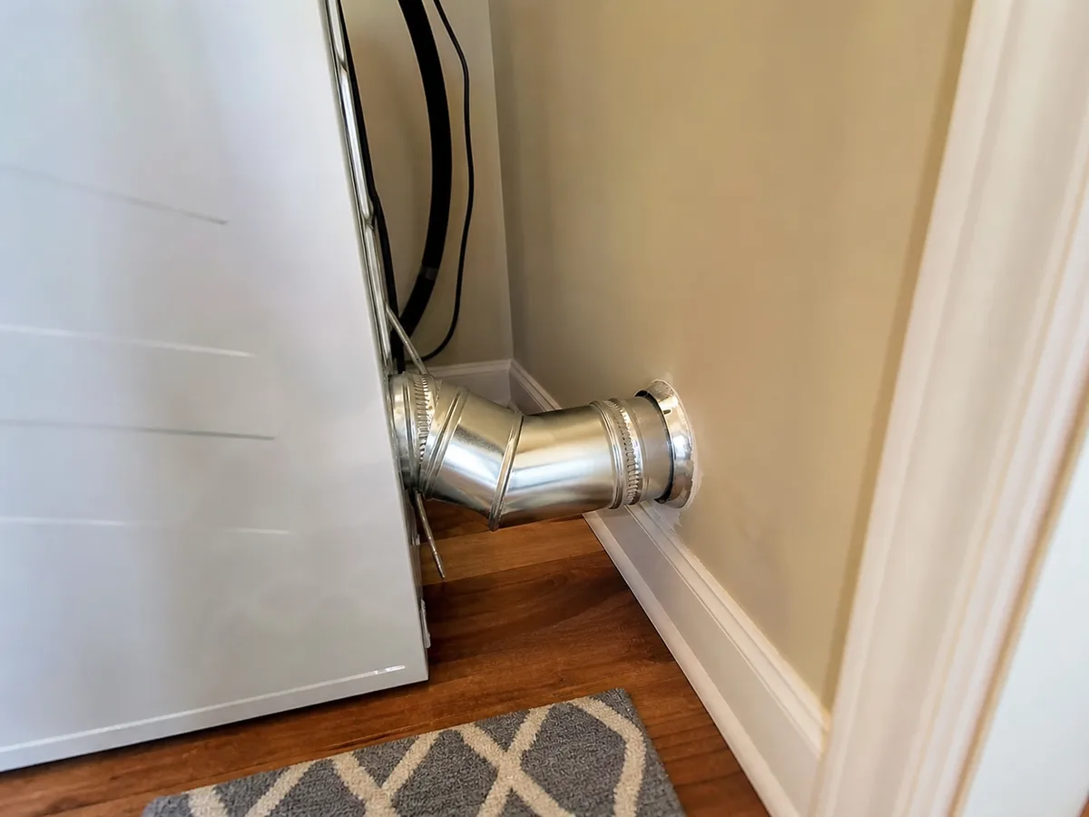 Clear dryer vent hood back in service — completed job in Houston, TX